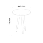 Jogo de mesas Slim - Preto