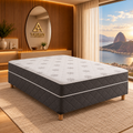 Cama box conjugada Molas Bonnel D28 Casal 138 × 188 cm