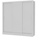 Guarda-roupa Dubai Santiago Casal 3 Portas 3 Gavetas sem espelho – Branco