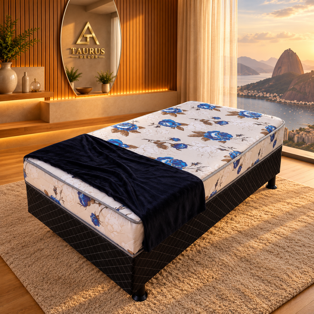 italia solteiro – imagem principal ambientada – 88 × 188 cm, altura 53 cm