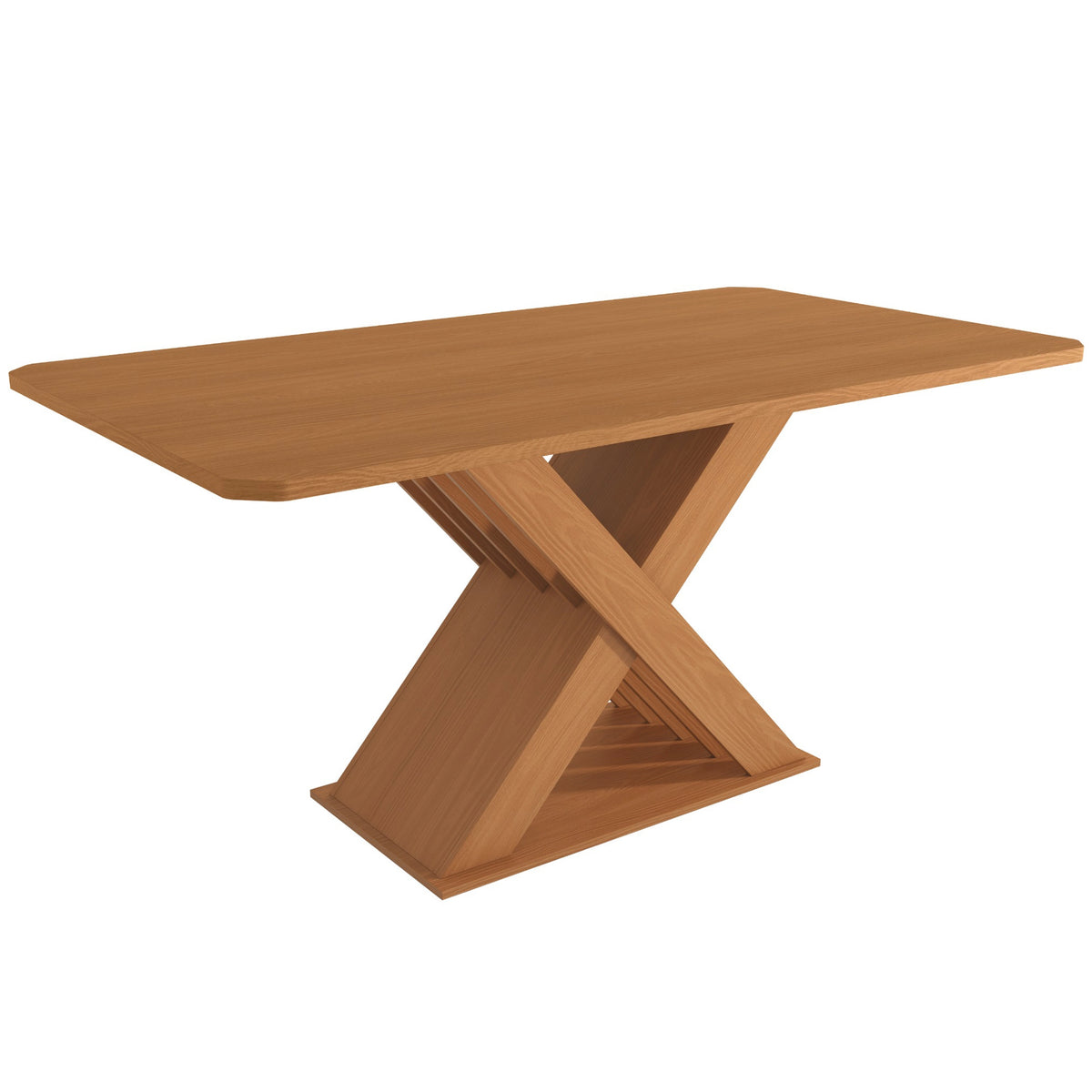 Mesa de Jantar Graviola 160 × 90 cm sem Vidro Canela – Kappesberg