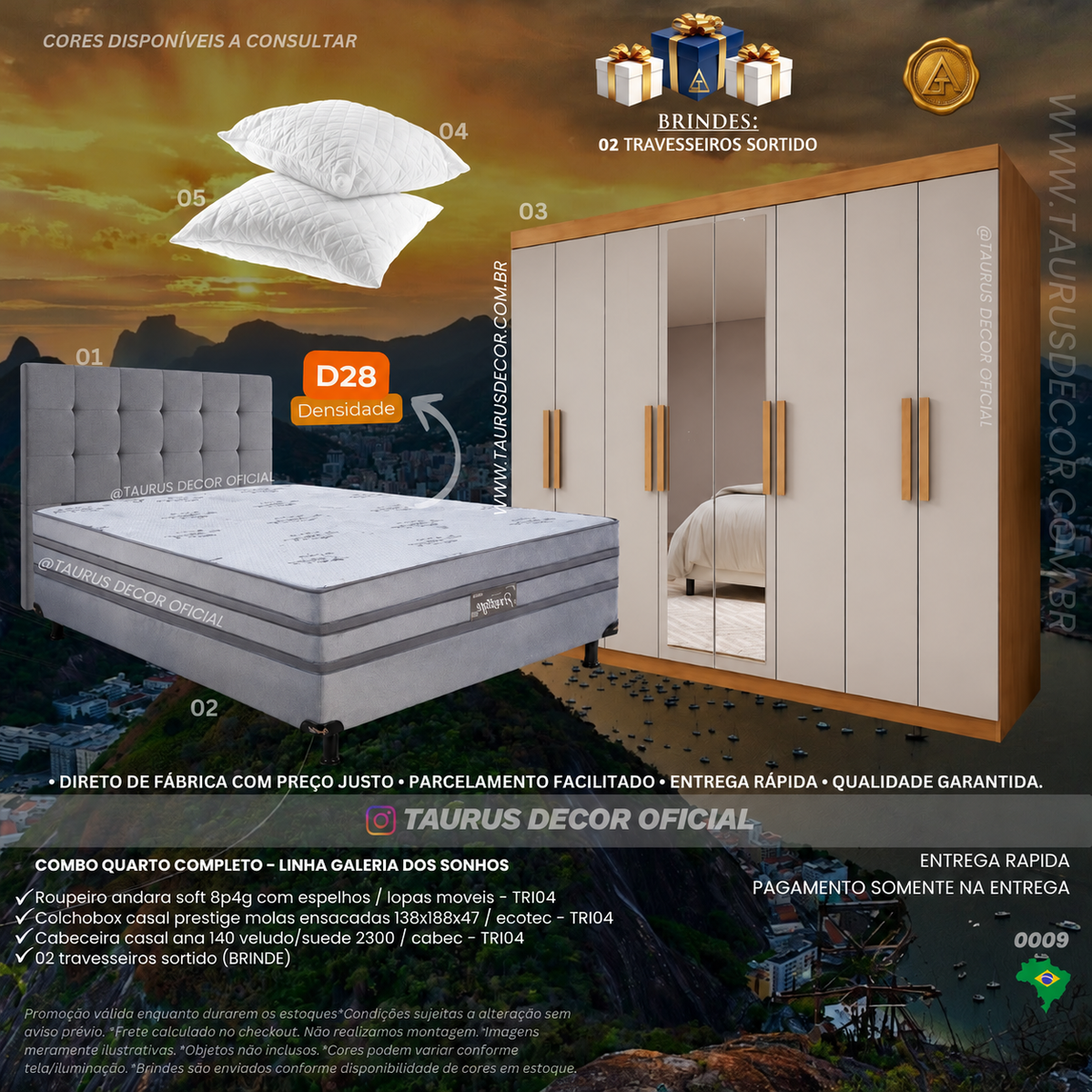 Combo Quarto Completo 09 — sem preço impresso