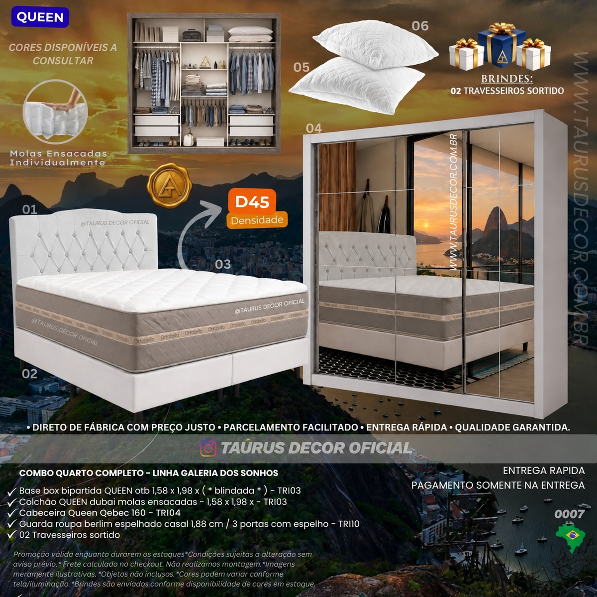 Combo Quarto Completo 7 — sem preço impresso