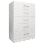 Cômoda Aruba 5 Gavetas Fellicci — Branco