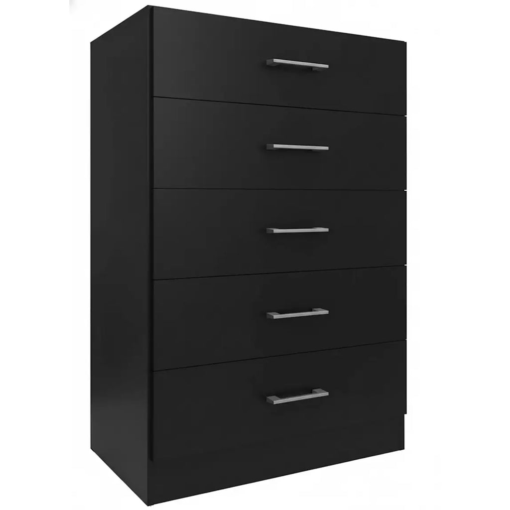 Cômoda Aruba 5 Gavetas Fellicci — Preto