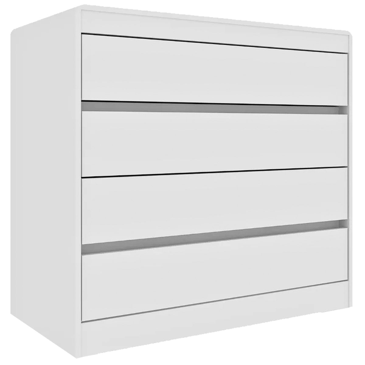 Cômoda Espanha 4 Gavetas Tcil — Branco