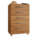Cômoda Paola 5 Gavetas Rud Rack — Cedro