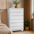 Cômoda Unno 6 Gavetas Albatroz — Branco