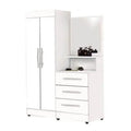 Roupeiro Cômoda Onix Primus — Branco