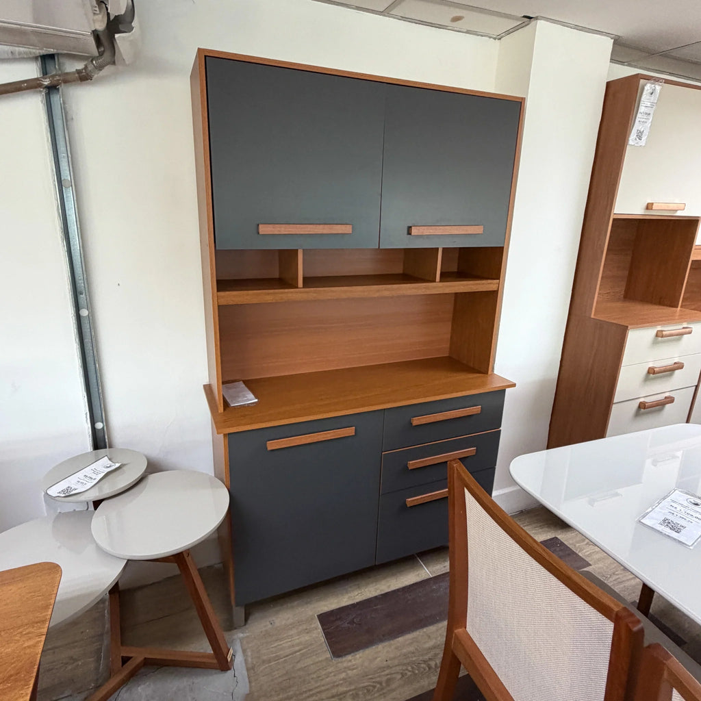 Armário de Cozinha Sofia Plus 115 cm 4 Portas 2 Gavetas Arena BPW – Imop — detalhes do produto